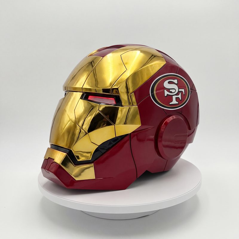 Pro Football Iron Man Helmet — Premium Collector Edition