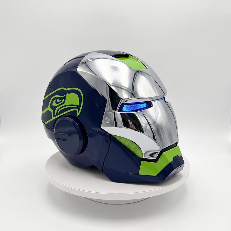 Pro Football Iron Man Helmet — Premium Collector Edition