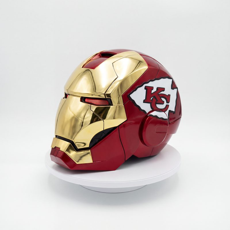 Pro Football Iron Man Helmet — Premium Collector Edition