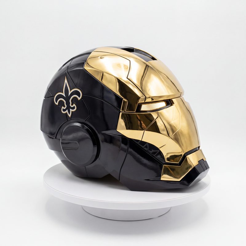 Pro Football Iron Man Helmet — Premium Collector Edition