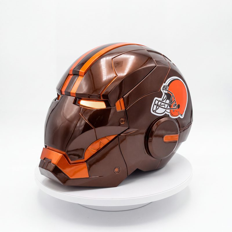Pro Football Iron Man Helmet — Premium Collector Edition